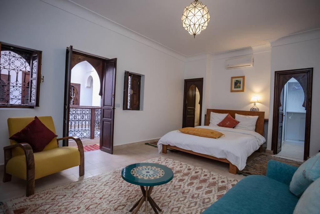 Paisible Riad Privatif Au Coeur De Marrakech مراكش المظهر الخارجي الصورة