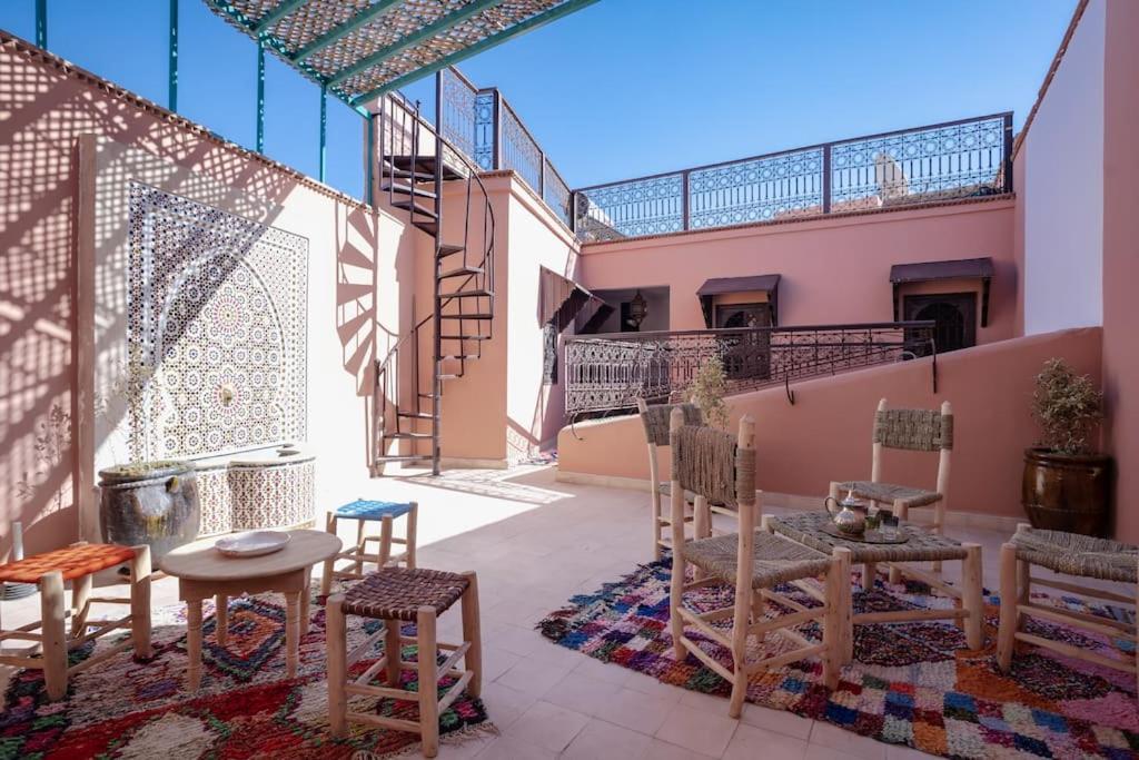 Paisible Riad Privatif Au Coeur De Marrakech مراكش المظهر الخارجي الصورة
