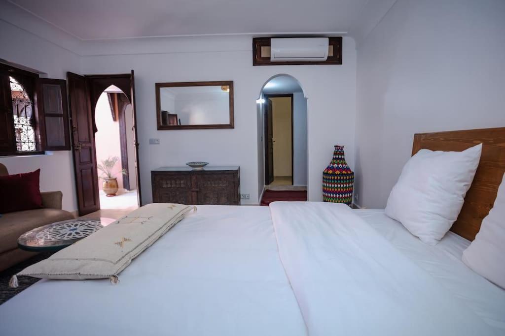 Paisible Riad Privatif Au Coeur De Marrakech مراكش المظهر الخارجي الصورة