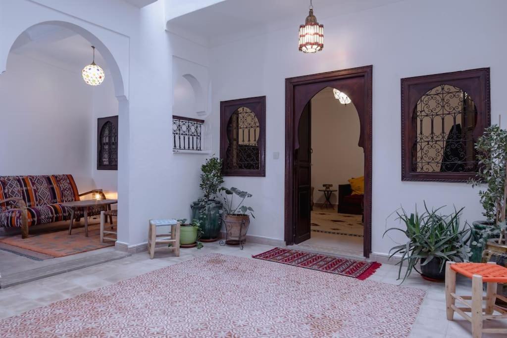 Paisible Riad Privatif Au Coeur De Marrakech مراكش المظهر الخارجي الصورة